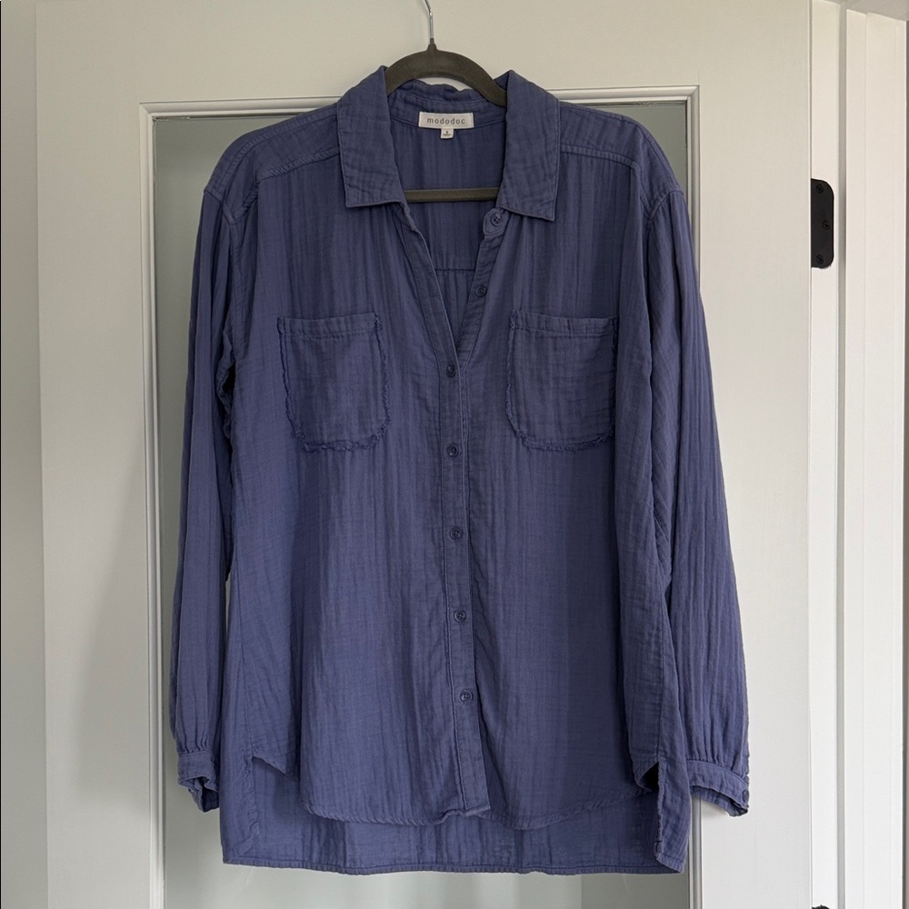 Purple Mododoc Blouse, Small